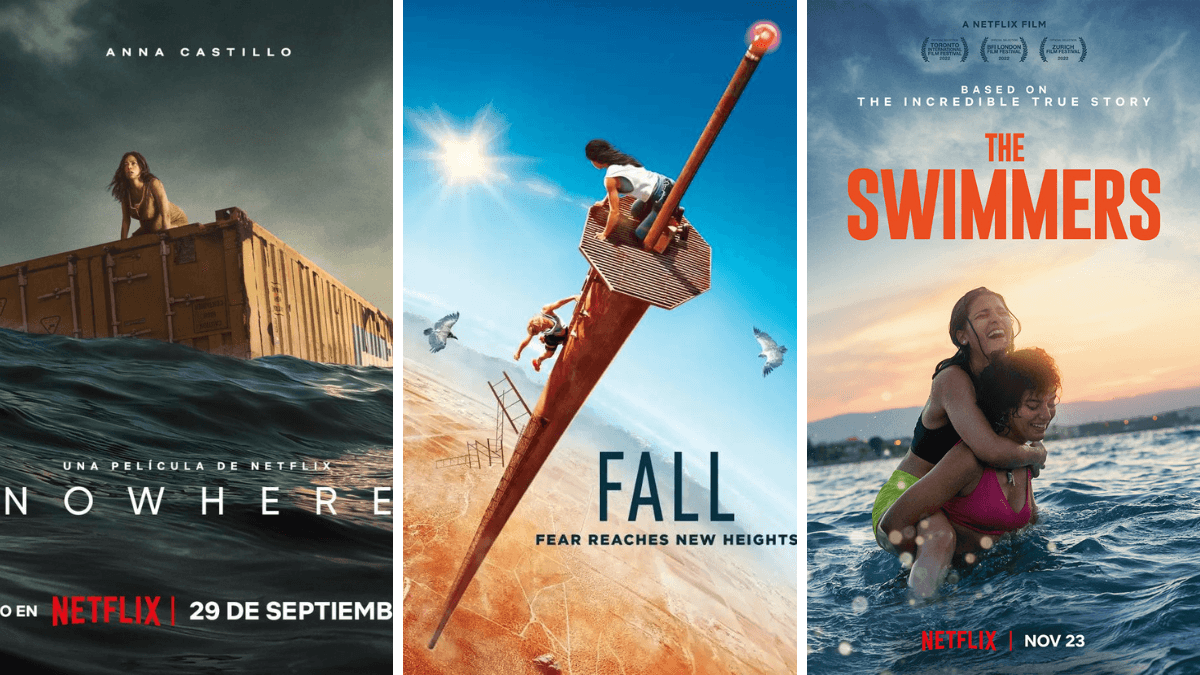 Nowhere، Fall، The Swimmers.. لماذا يحب الجمهور أفلام المجهول المخيف؟! أراجيك فن 2023