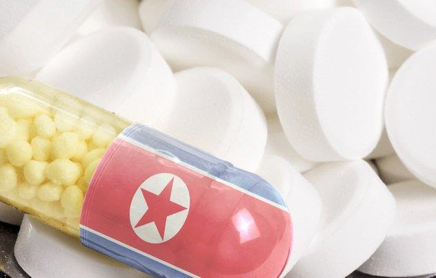 صادرات كوريا الشمالية، الميثامفيتامين 